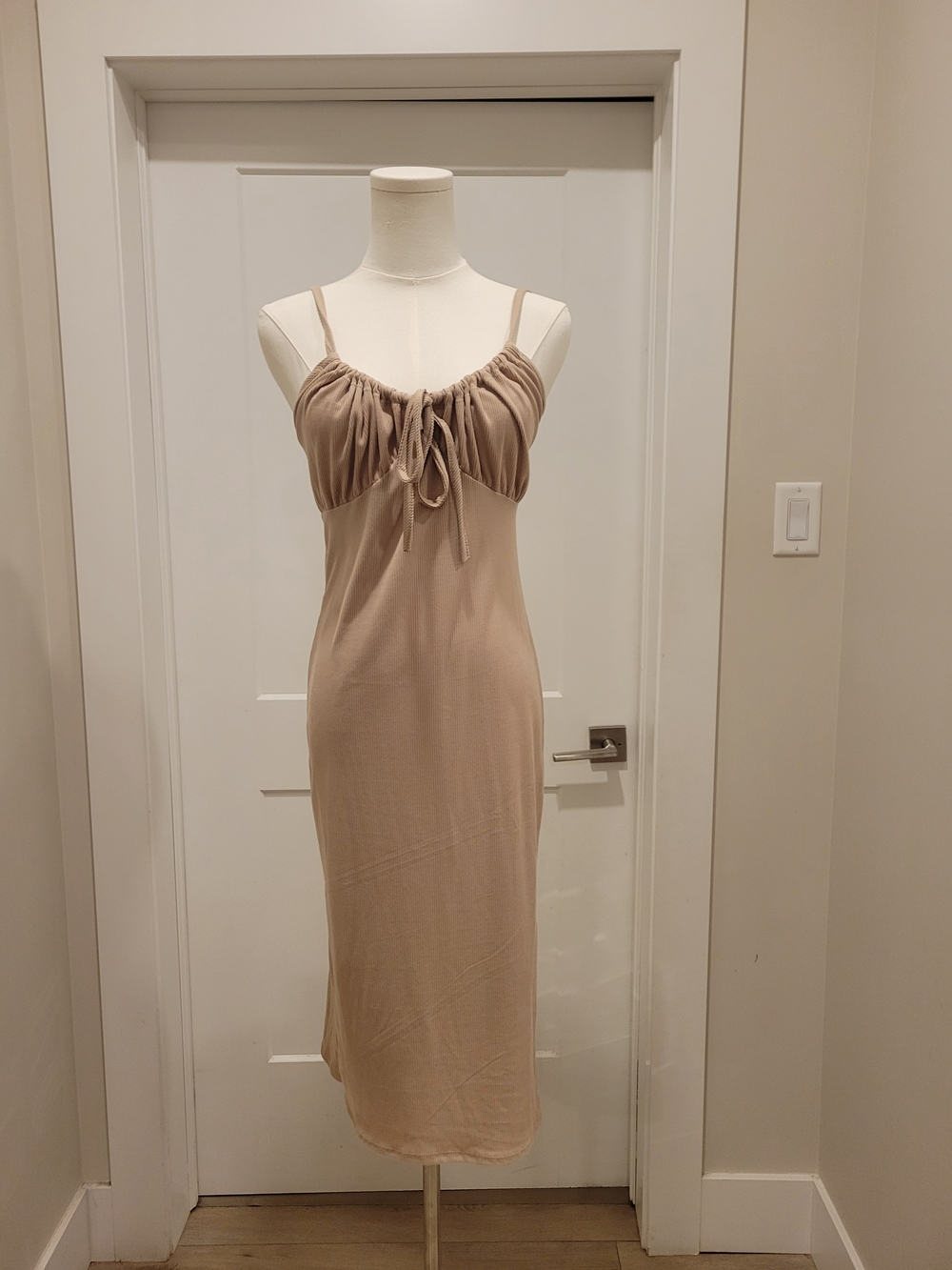 Livi By Olivia Rae Tie-Front Slip Dress. Size S